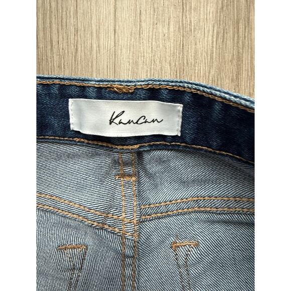 Kancan Jeans, Skinny, women's size 1/24, blue, distressed - Picture 4 of 7